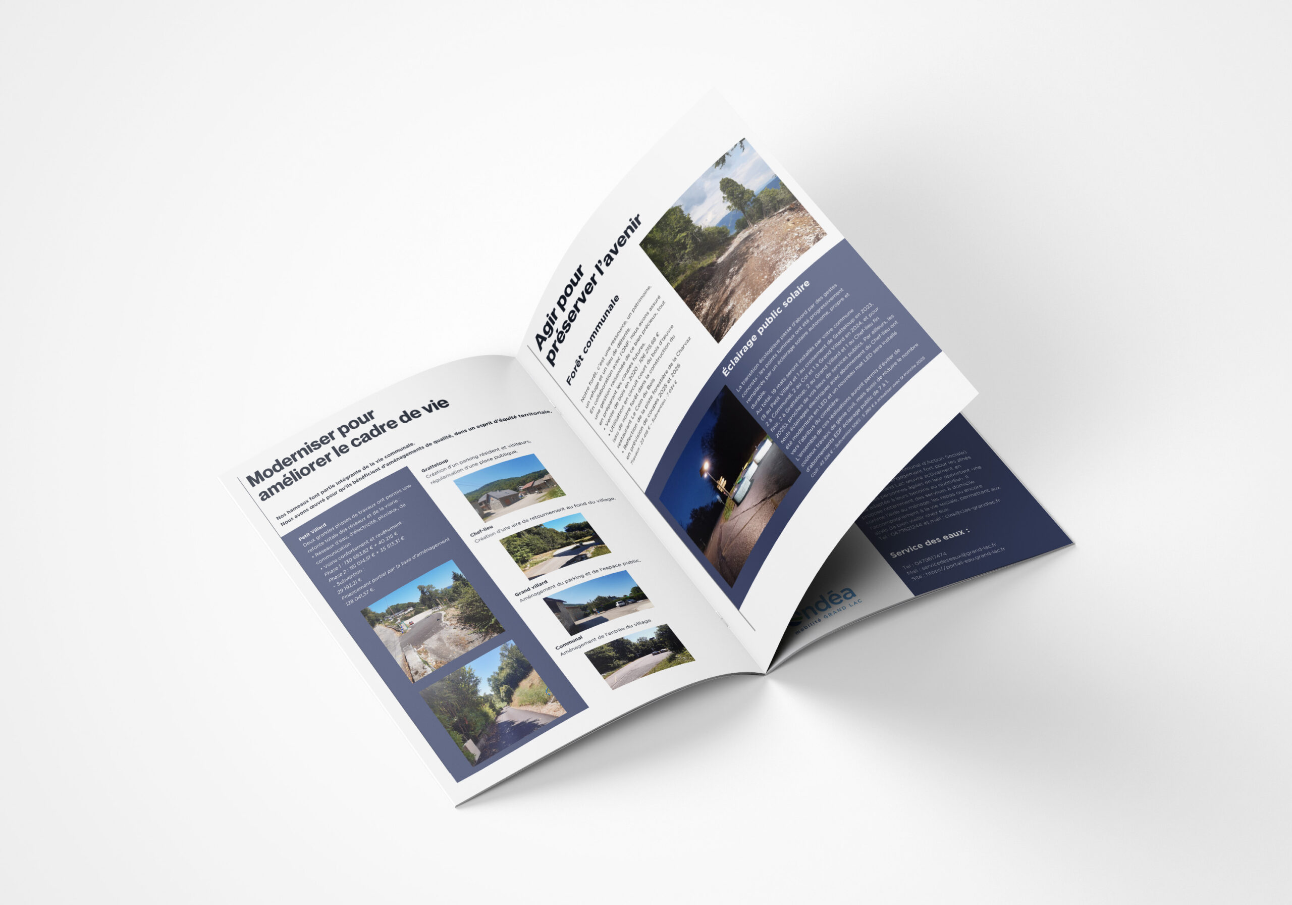Mockups brochure kaleidolink la chapelle du mont du chat