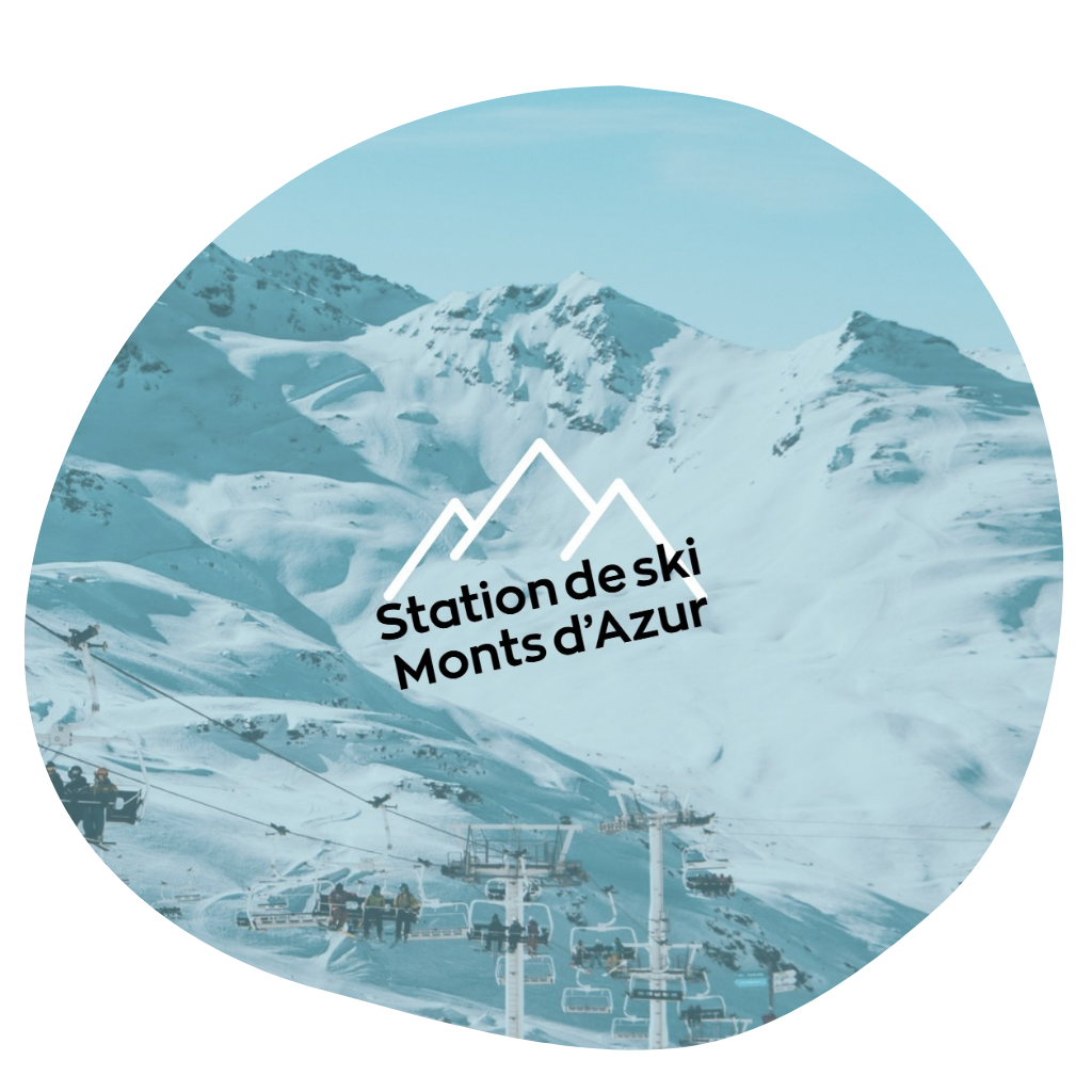 Studio-kaleidolink-graphiste-Création de l'identité visuelle de la Station de ski Mont d'Azur